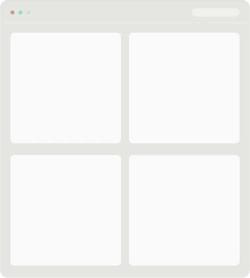 Modular section library with hero split scroll and bento grid layouts