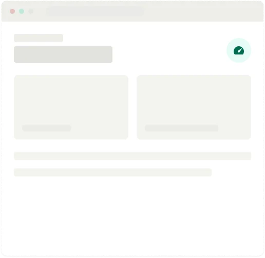 Wireframe of an optimized product page layout