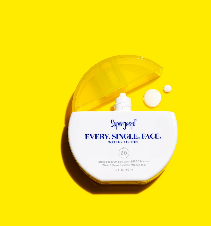 Supergoop skincare campaign